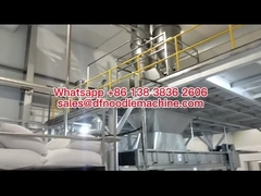 Całkowicie automatyczna linia produkcyjna smażonych makaronów natychmiastowych dla zakładów przetwórstwa żywności