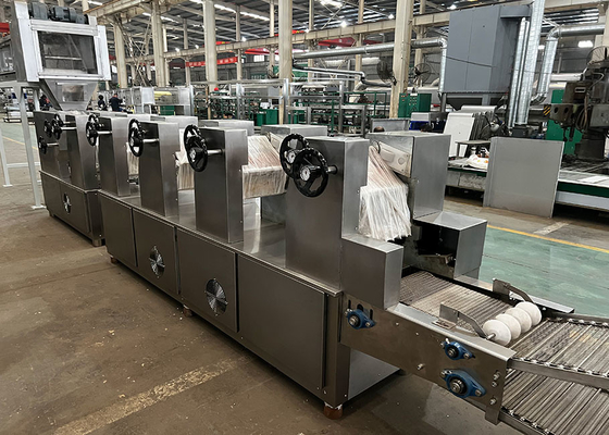 Automatic Fried Noodle Machine 60000PCS/8h Indomie Maggi Noodles Making
